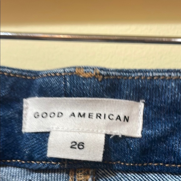 Women's New Good American Good Curve Straight Jeans Plus Size - Picture 3 of 7